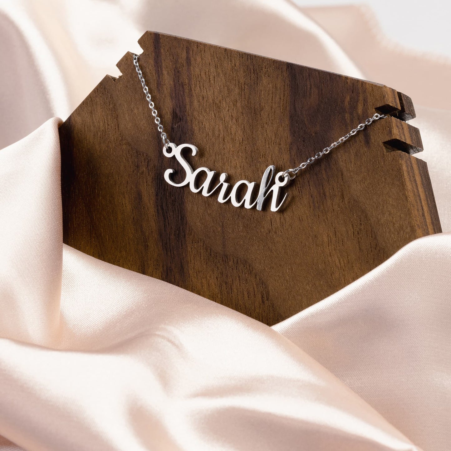 Personalized Name Necklace: Cookie Front