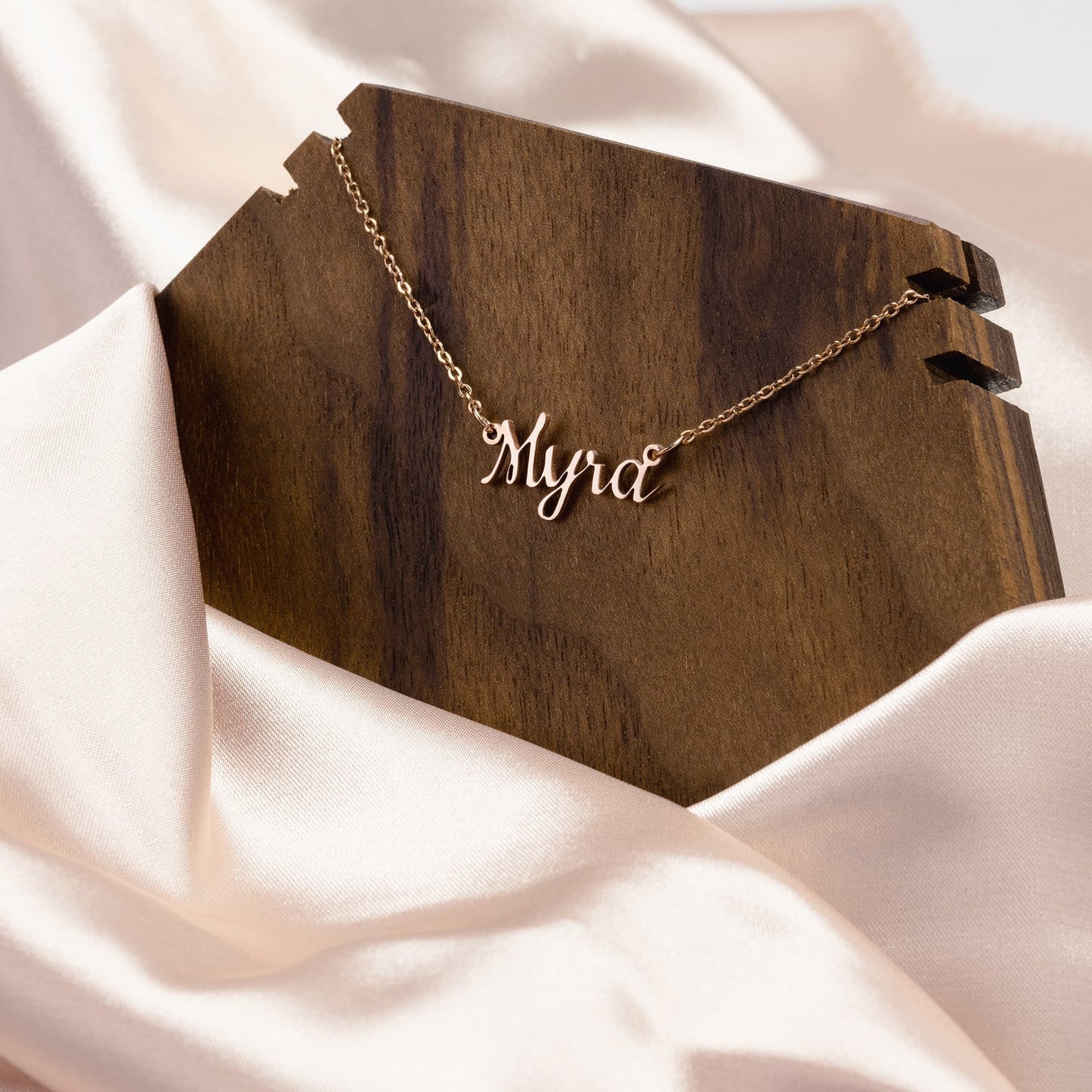 Personalized Name Necklace: Cookie Front