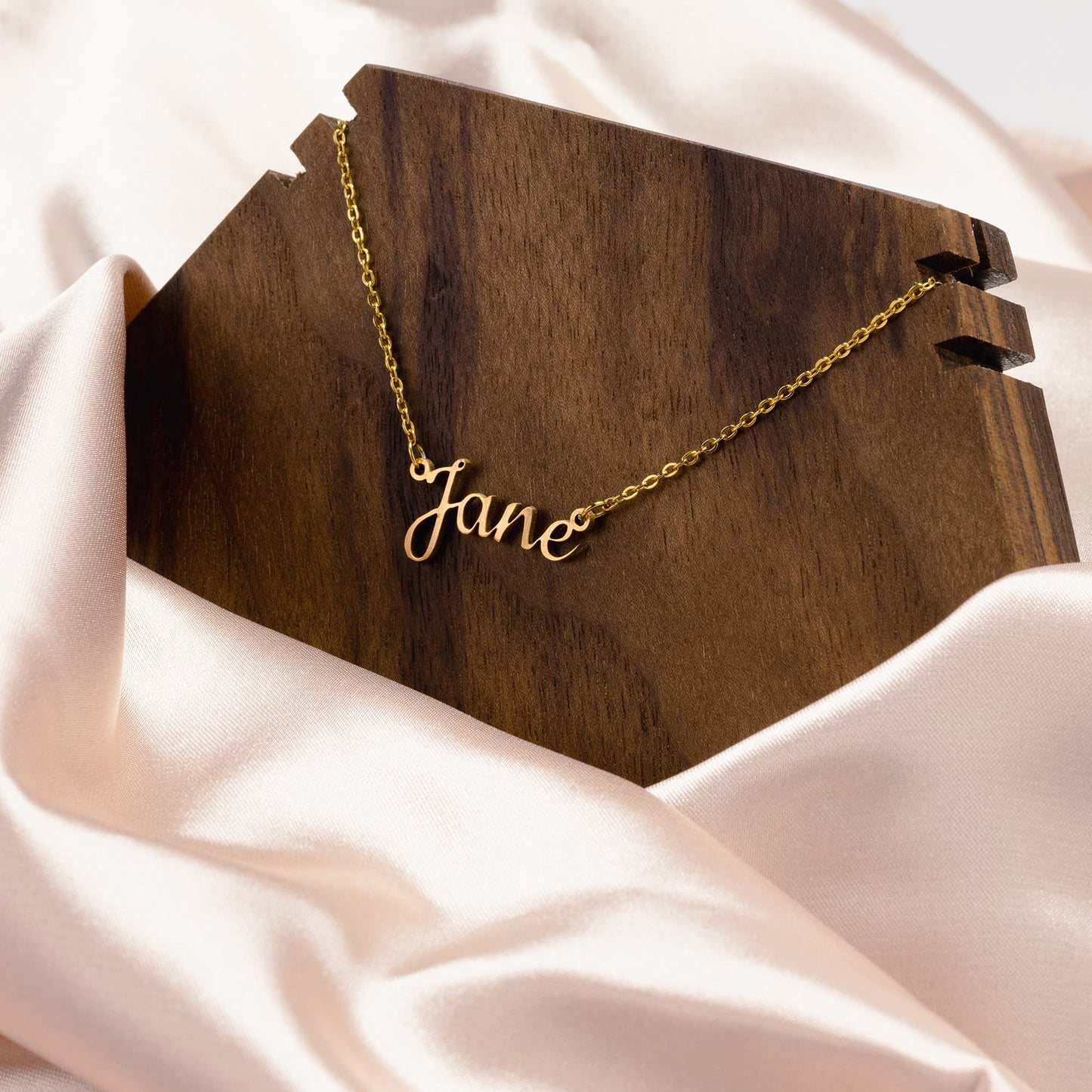 Personalized Name Necklace: Cookie Front