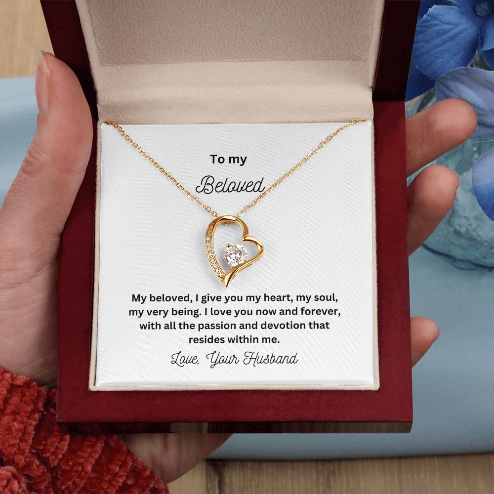 Beloved Necklace With Message Card
