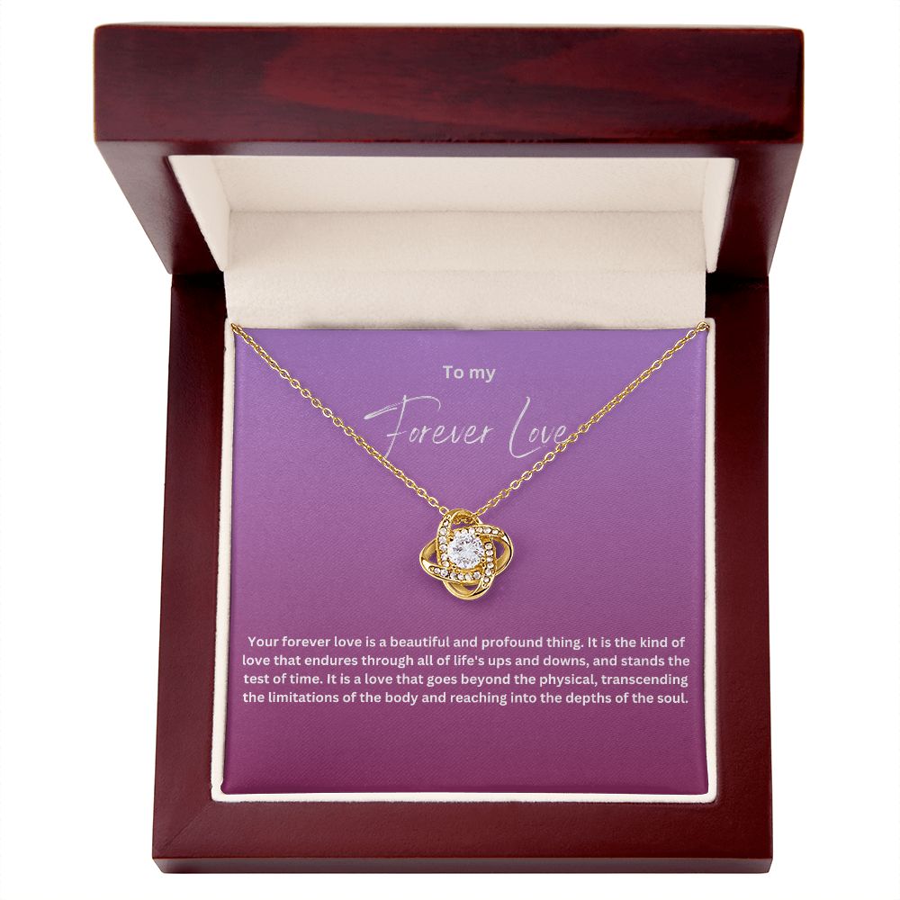The Forever Love Knot Necklace