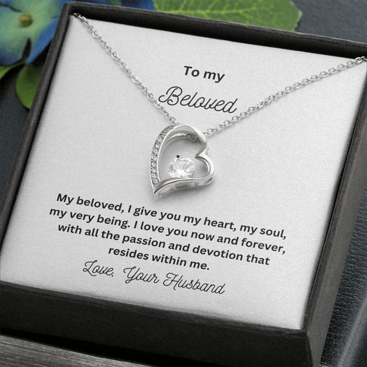 Beloved Necklace With Message Card